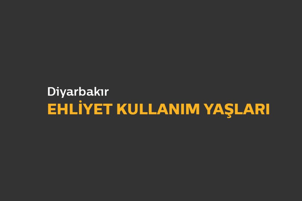 Ehliyet Kullanım Yaşları