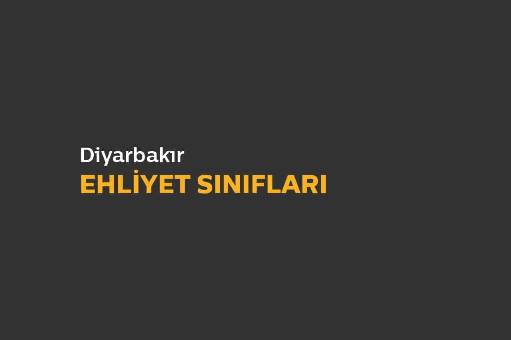 Ehliyet Sınıfları